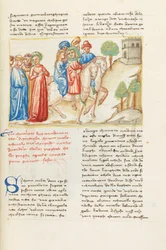Decameron, en historieforteller som forvirrer Laurette Spina på hesten, Sjette dag, novelle 1.
