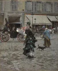 Crossing the Street, 1873-75