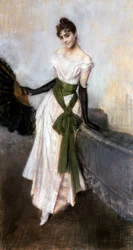 Portrett av Emiliana Concha de Ossa, 1888.