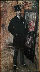 Portrett av poeten Hanvin