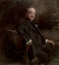 Selvportrett, 1911.
