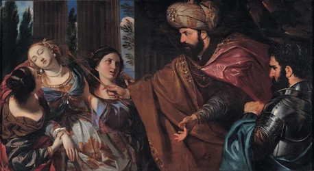 Ester før Ahasverus, mellom 1660 og 1670