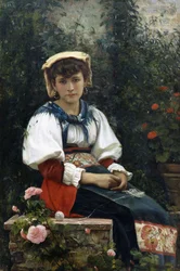 En toskansk skjønnhet, 1874