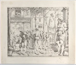 The Martyrdom of Saint Christopher, Secondo Quadro, 1776.