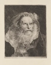 Old Man Meditating, fra Raccolta di Teste (Samling av hoder)