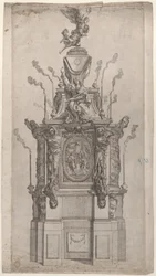 Catafalque, 1626-80.