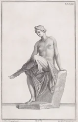 Statue av Venus, 1734.