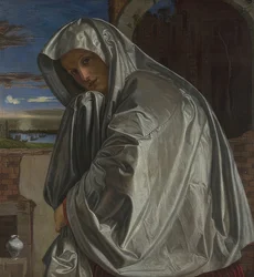 Maria Magdalena på vei til Kristi grav. Omkring 1535-40