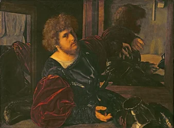 Portrett av Bernardo di Salla (olje på panel)