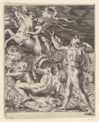 Hercules dreper kentauren Nessus Scenes med Hercules (serietittel)