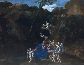 Jesus passet av englene