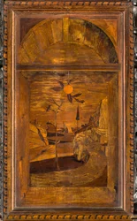 Lignaean Canonical Choir, innlagt av Giovanni Maria Platina 1484, Superior Stall