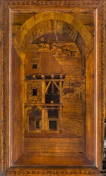 Lignaean Canonical Choir, innlagt av Giovanni Maria Platina 1484, Superior Stall