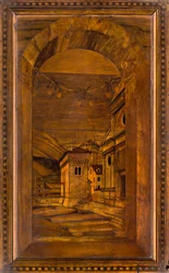 Lignaean Canonical Choir, innlagt av Giovanni Maria Platina 1484, Superior Stall