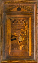 Lignaean Canonical Choir, innlagt av Giovanni Maria Platina 1484, Superior Stall