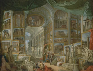 Det gamle Roma, 1757.