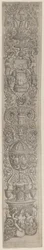 Ornamentpanel: Nereid Ridd by Two Children
