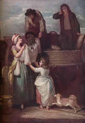 Cries of London: Fresh Gathered Peas Young Hastings, 1795, 1917