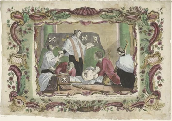 Begrave de døde VII opus misericordiae corporalis / La septima obrade misericordia corporale (tittel på objekt) The Spiritual Works of Mercy (serietittel)