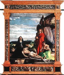 The Deposition, ca. 1490-1537 (tempera på panel)