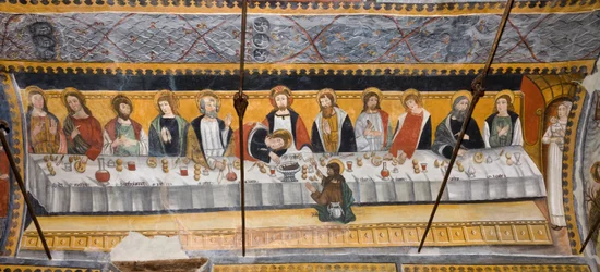 Historier om Kristi lidelse: Jesu siste nattverd med disiplene