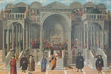 Striden i Jesu tempel blant legene