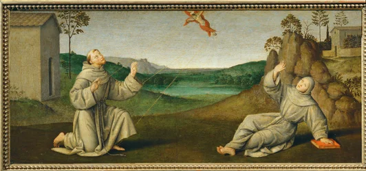 Frans av Assisi får stigmata …