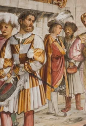 Central Nave, Fifth South Span, Kristus foran Pilatus, Girolamo Romanino