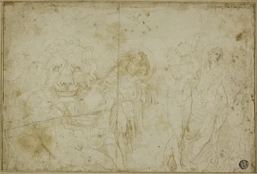 Blenheim Palace Sarkofag: Bacchanale med løvehode