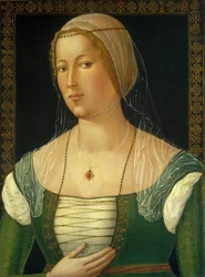 Portrett av en ung kvinne, ca. 1508.