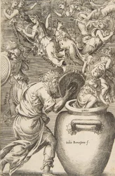 Epimetheus åpner Pandoras eske, 1531-76