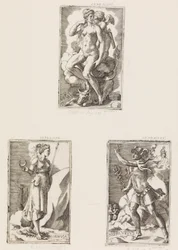 Mercurius, fra Planets, plate 6, 1530-70.