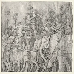 The Triumphs of Caesar: The Elephants, ca. 1485-1490.