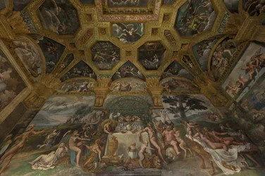 Freskomaleri fra Chamber of Amor and Psyche, 1526-1534