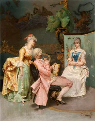 The Sitting, 1887