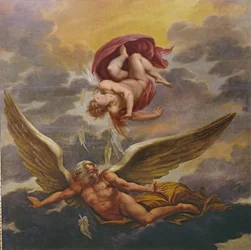Daidalos og Ikaros (takmaleri)