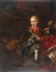 Infante Fernando de Borbón, som guden Mars