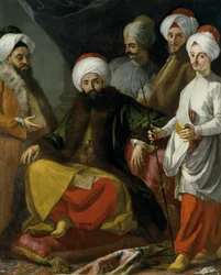 Den tyrkiske ambassaden i Napoli i 1741