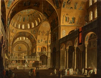 Det indre av San Marco