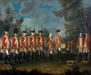 Lord George Lennox, oberst i det 25. fotregiment, ca. 1771 (olje på lerret)