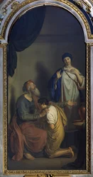 Isak velsigner Jakob, av Giuseppe Diotti