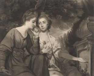 Mrs. Harriet Bouverie og Mrs. Frances Ann Crewe