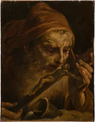 Antonius abbed kysser krusifikset