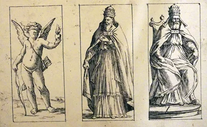 Tarotkort fra 1600-tallet av Giuseppe Maria Mitelli