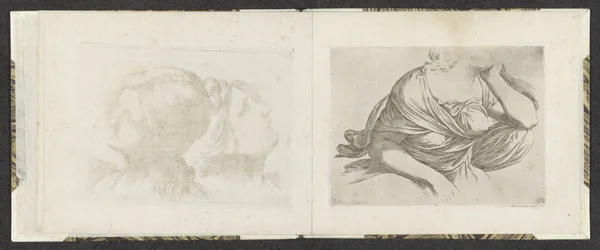 Overkroppen til en kvinne Tegningseksempler (serietittel) Mitelli intaglio (serietittel)