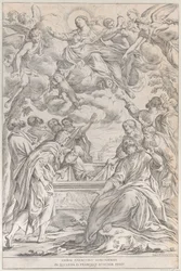 Plate 3: The Assumption of the Virgin, 1678.