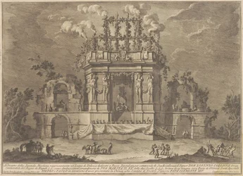 Seconda Macchina for Chinea av 1771: Et lystpalass dedikert til Bacchus