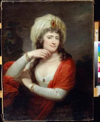 Portrett av Alexandra Branicka (nee Engelhardt