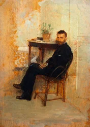 Fra toppen av treneren, av Giuseppe de Nittis (1846-1884)
