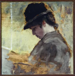 The English Girl (olje på lerret
